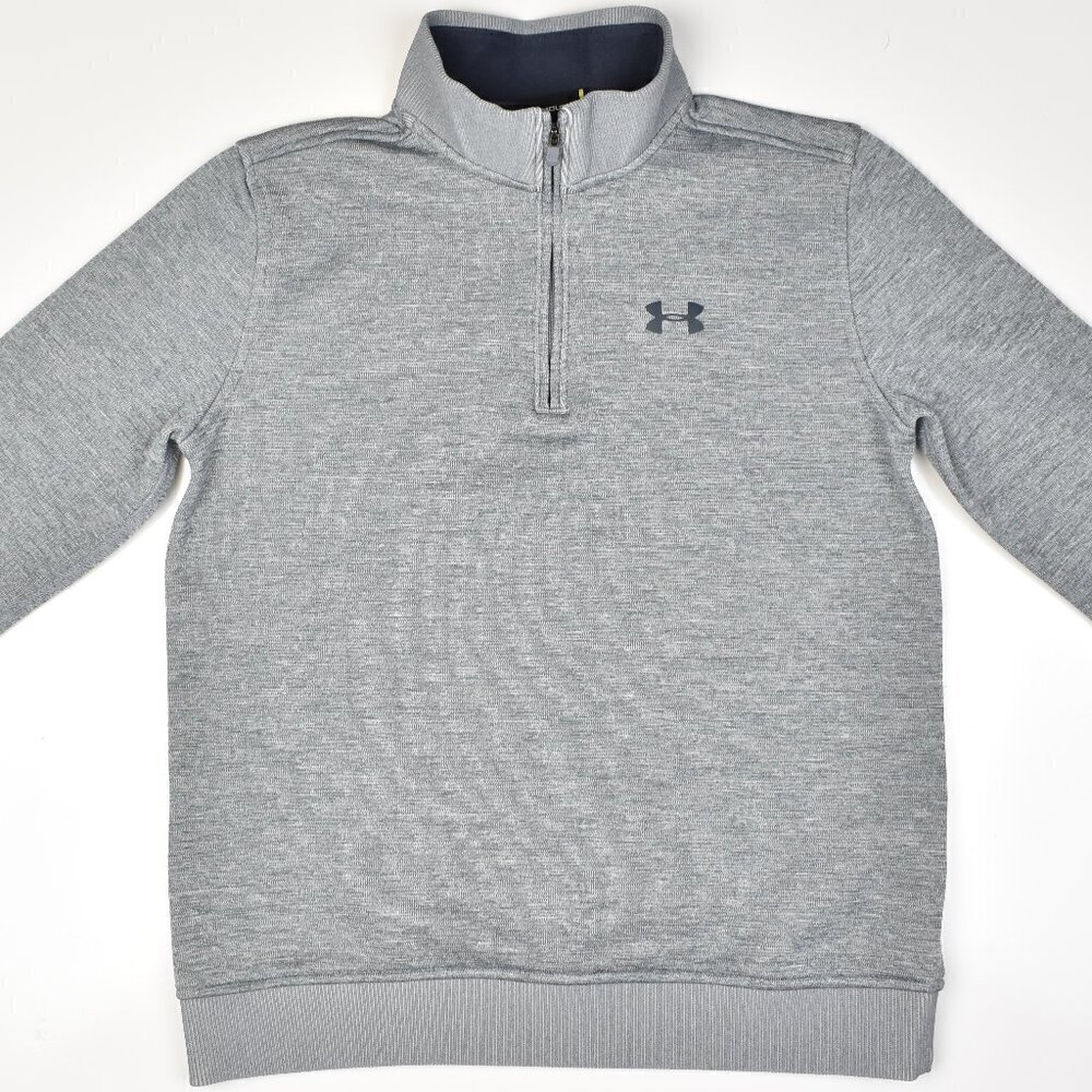 Youth Under Armour Long Sleeve 1/4 Zip Pullover L - Picture 3 of 5
